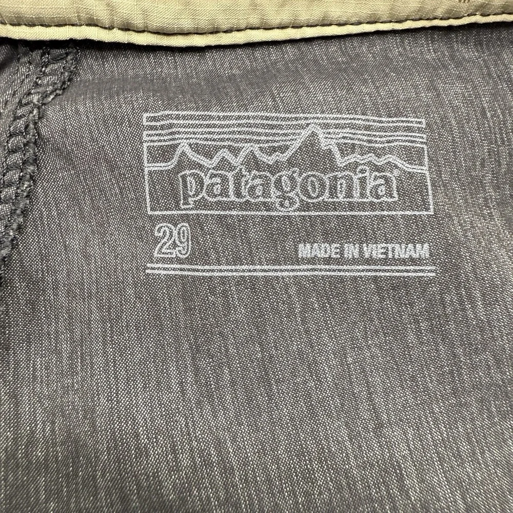 Patagonia Board Shorts Mens 29 Gray Scallop Hem Wavefarer Camo 86731 SP19